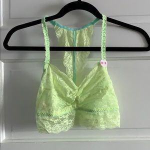 Victoria's Secret PINK lace bralette, size M